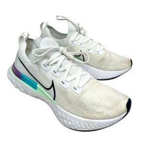 Nike Sneakers Size 10 Women's React Infinity Run Flyknit White Ombre 2020